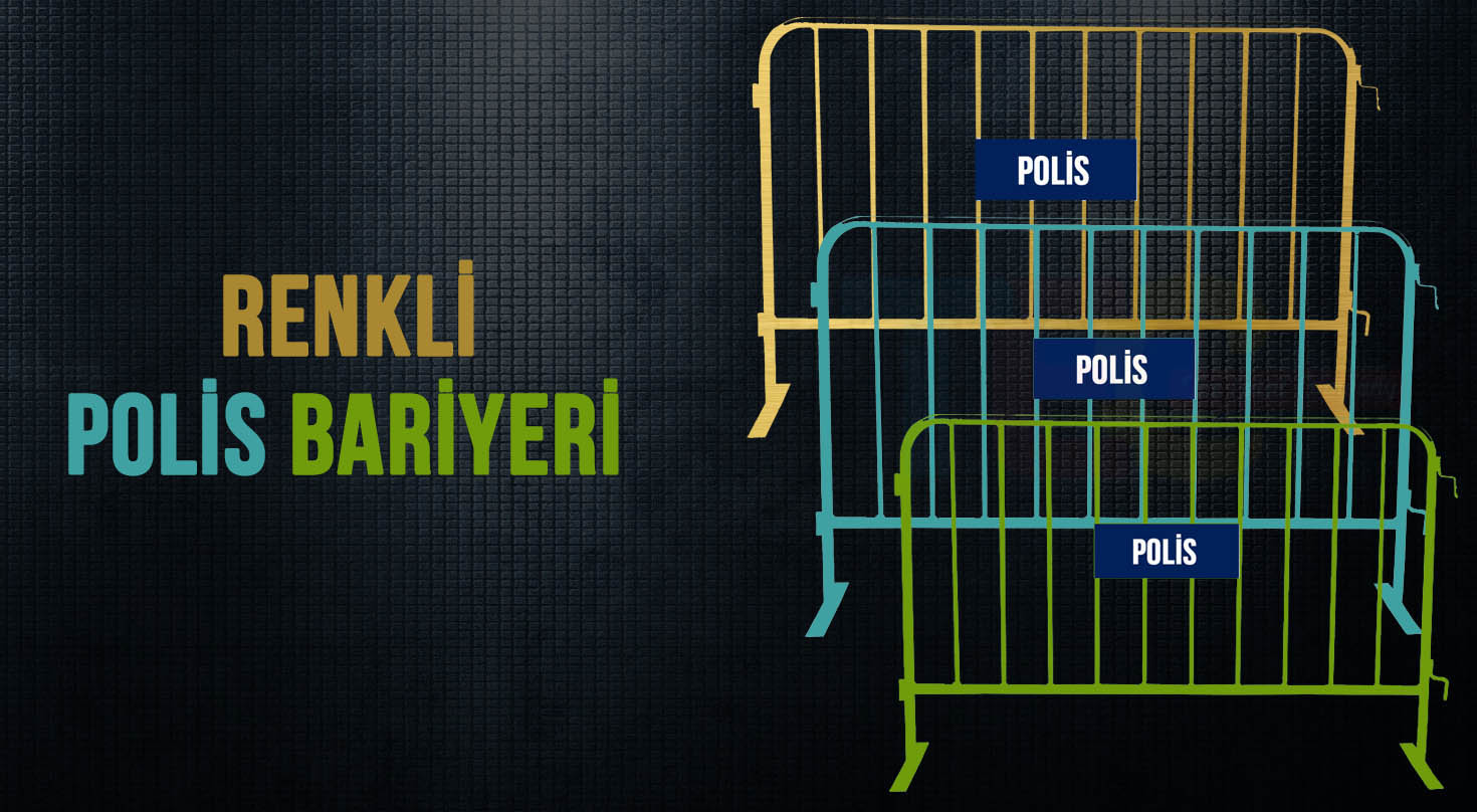 Renkli Polis Bariyeri